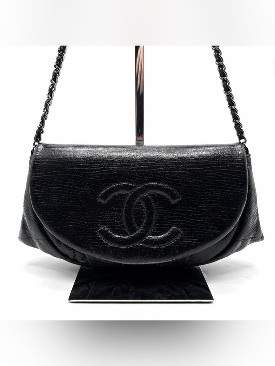 CHANEL Handbags - CHANEL HALF MOON WALLET ON CHAIN CC Flap Crossbody